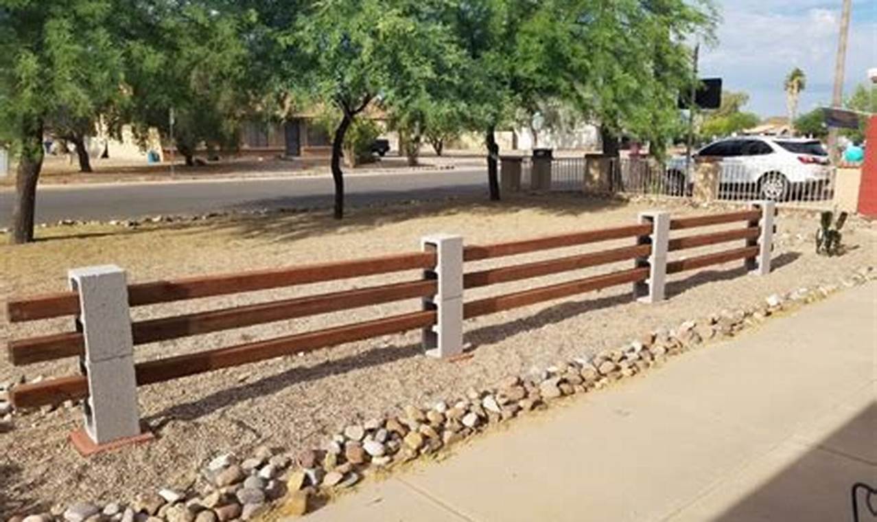 Budget DIY Cinder Block Fence Ideas & Tips | The DIY Hub: Creative Crafts, Repairs & Life Hacks