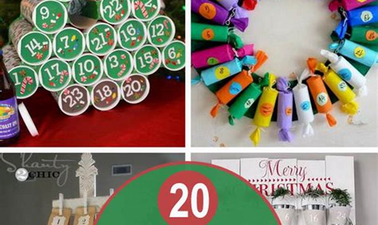 Easy Advent Calendar DIY Ideas + Fun! The DIY Hub: Creative Crafts, Repairs & Life Hacks Easy Advent Calendar DIY Ideas + Fun! | The DIY Hub: Creative Crafts, Repairs & Life Hacks