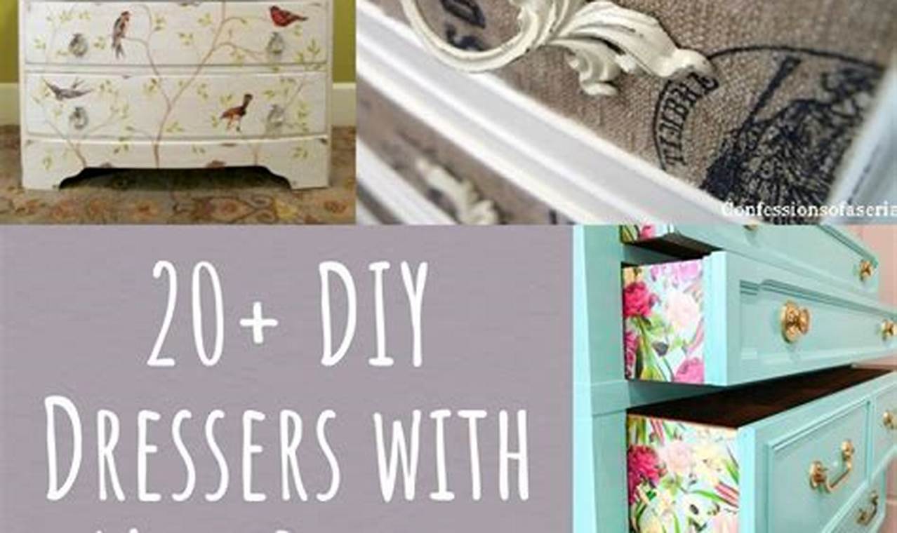 Easy DIY Dresser Ideas: Upcycle & Organize The DIY Hub: Creative Crafts, Repairs & Life Hacks Easy DIY Dresser Ideas: Upcycle & Organize | The DIY Hub: Creative Crafts, Repairs & Life Hacks