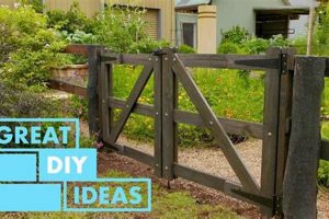 Easy DIY Gate Ideas & Projects: Entryway Solutions | The DIY Hub: Creative Crafts, Repairs & Life Hacks