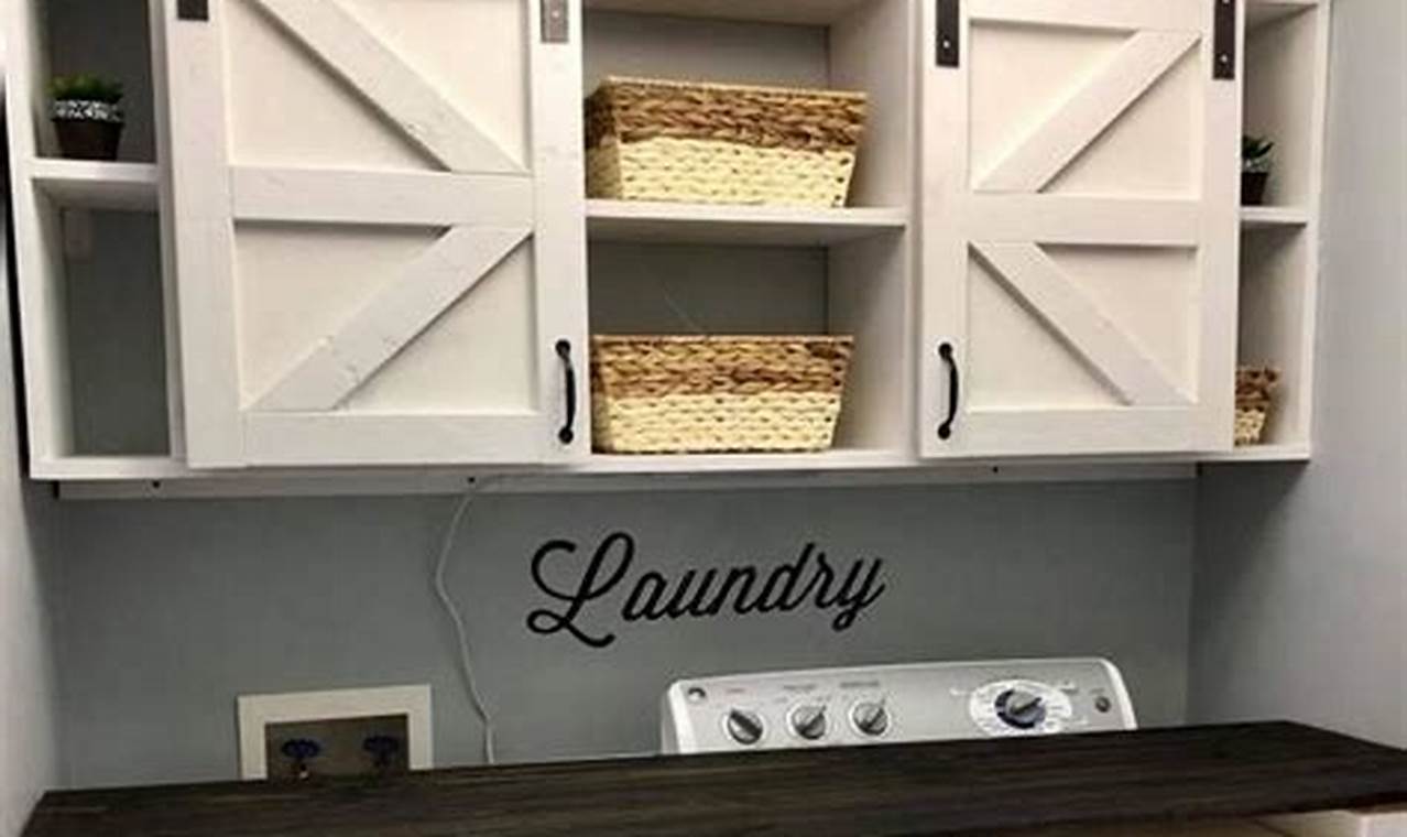 DIY Small Laundry Room Ideas: Space-Saving Solutions! | The DIY Hub: Creative Crafts, Repairs & Life Hacks