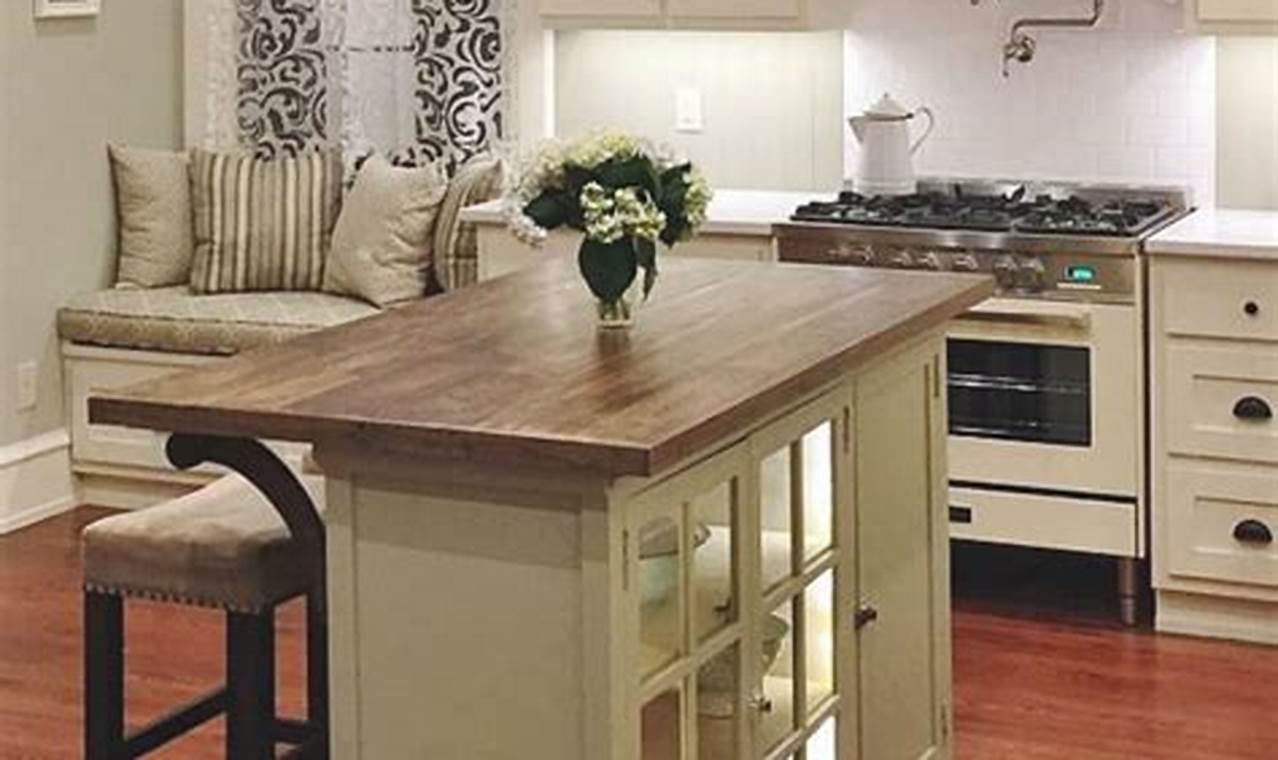 Easy DIY Kitchen Island Ideas: Build Your Dream Island! | The DIY Hub: Creative Crafts, Repairs & Life Hacks