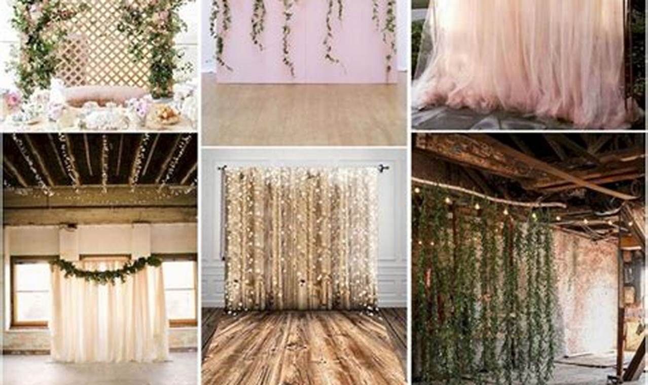Easy Backdrop DIY Ideas: Create Stunning Backdrops The DIY Hub: Creative Crafts, Repairs & Life Hacks Easy Backdrop DIY Ideas: Create Stunning Backdrops | The DIY Hub: Creative Crafts, Repairs & Life Hacks