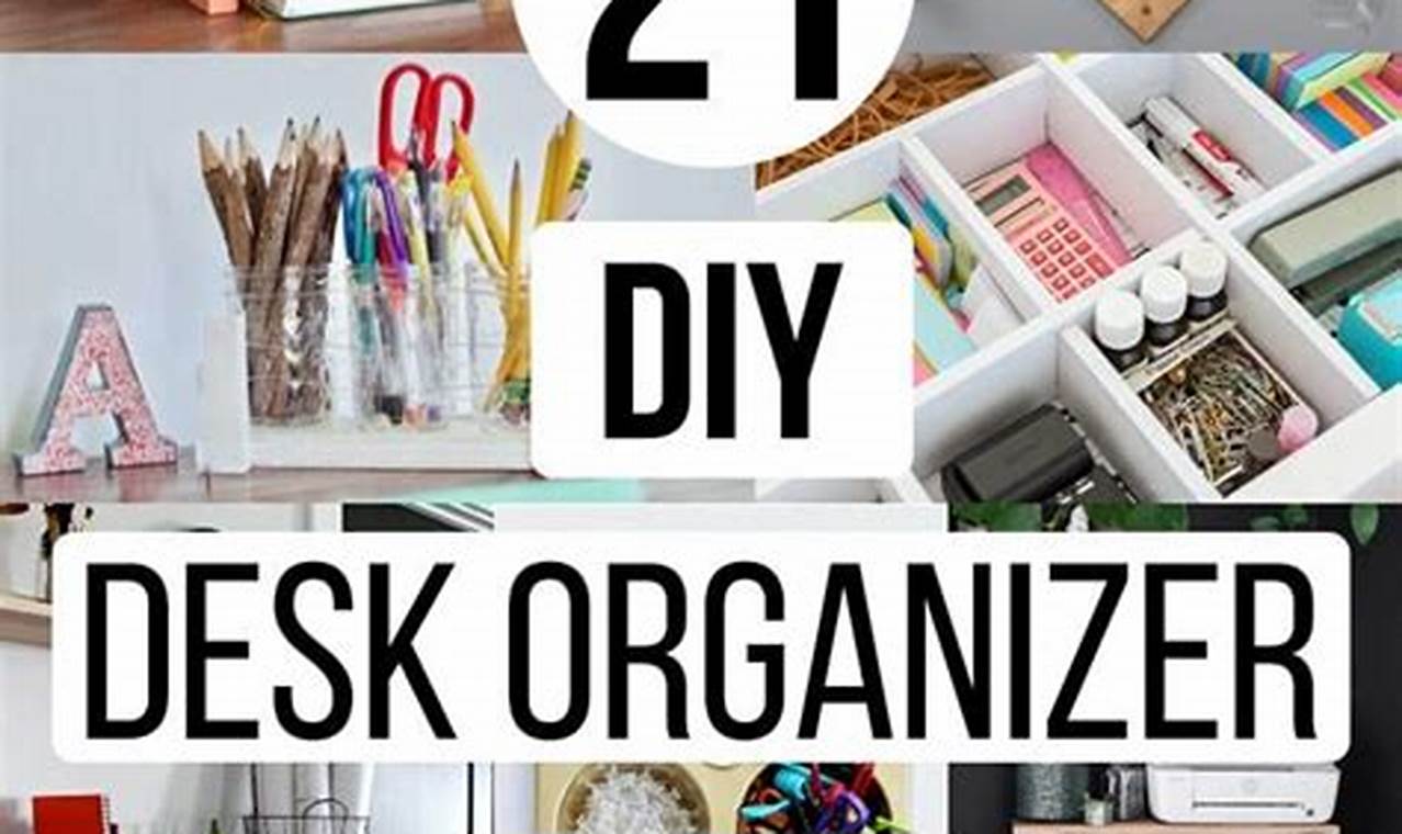 Clever DIY Desk Organizer Ideas & More! The DIY Hub: Creative Crafts, Repairs & Life Hacks Clever DIY Desk Organizer Ideas & More! | The DIY Hub: Creative Crafts, Repairs & Life Hacks