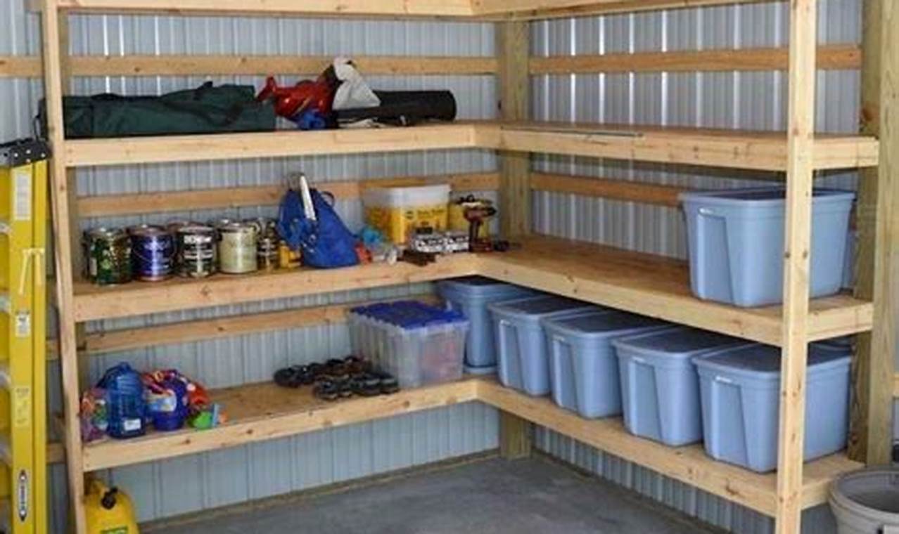 DIY Garage Shelving Ideas: Easy Storage Solutions | The DIY Hub: Creative Crafts, Repairs & Life Hacks