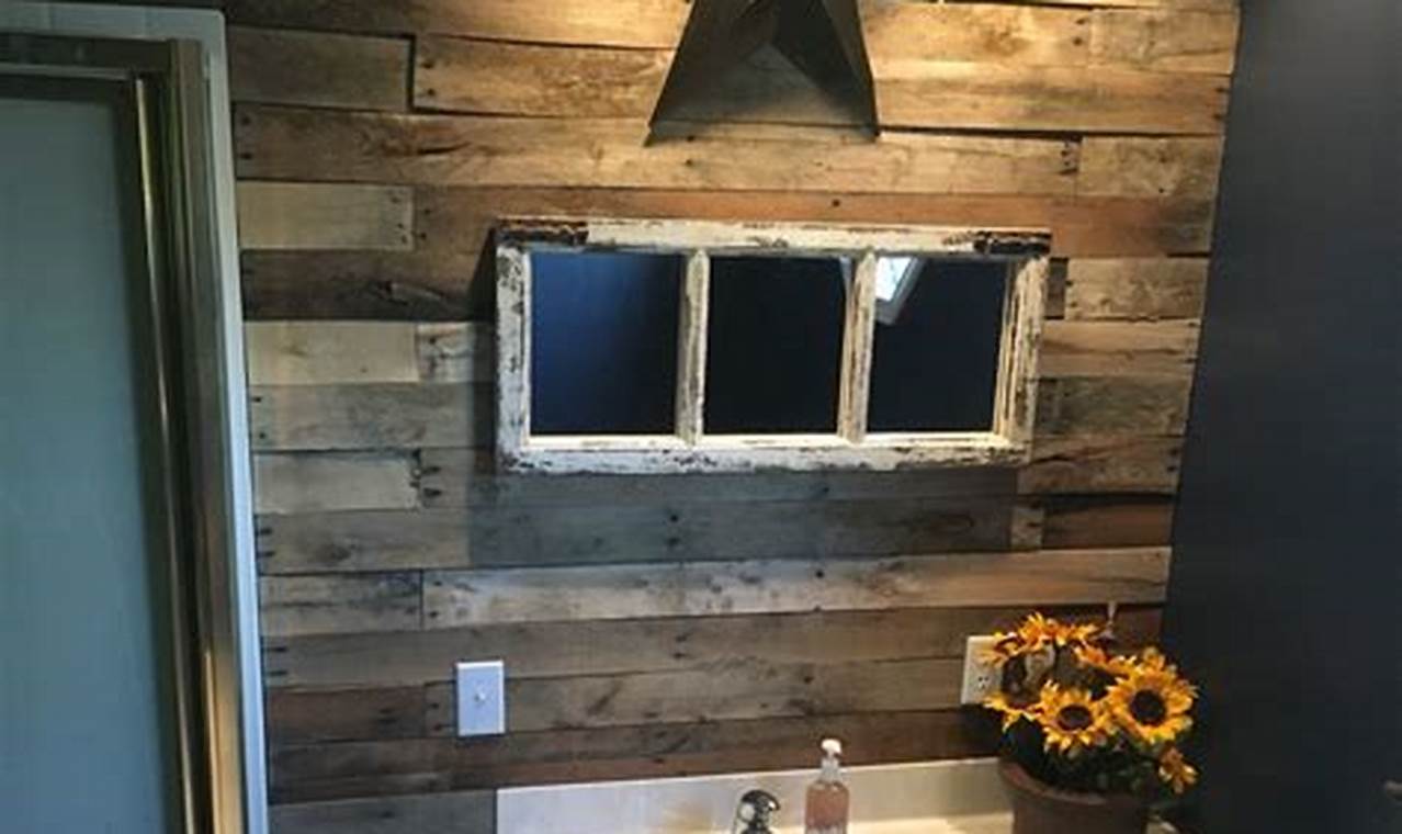 Easy DIY Rustic Bathroom Ideas: Design on a Budget! | The DIY Hub: Creative Crafts, Repairs & Life Hacks