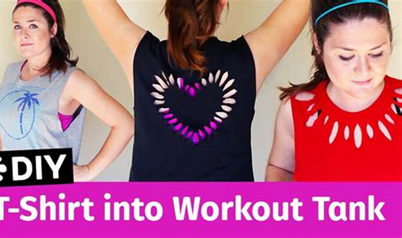 Easy DIY Tank Top Cutting Ideas: Transform & Refashion! | The DIY Hub: Creative Crafts, Repairs & Life Hacks