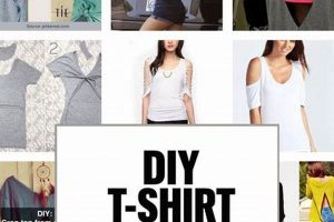 Easy No-Sew T-Shirt Cuts: DIY Ideas + Patterns! | The DIY Hub: Creative Crafts, Repairs & Life Hacks