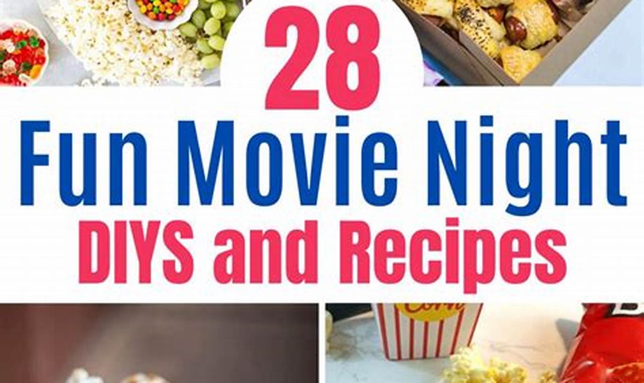 Fun DIY Movie Night Ideas at Home: The Ultimate Guide! | The DIY Hub: Creative Crafts, Repairs & Life Hacks