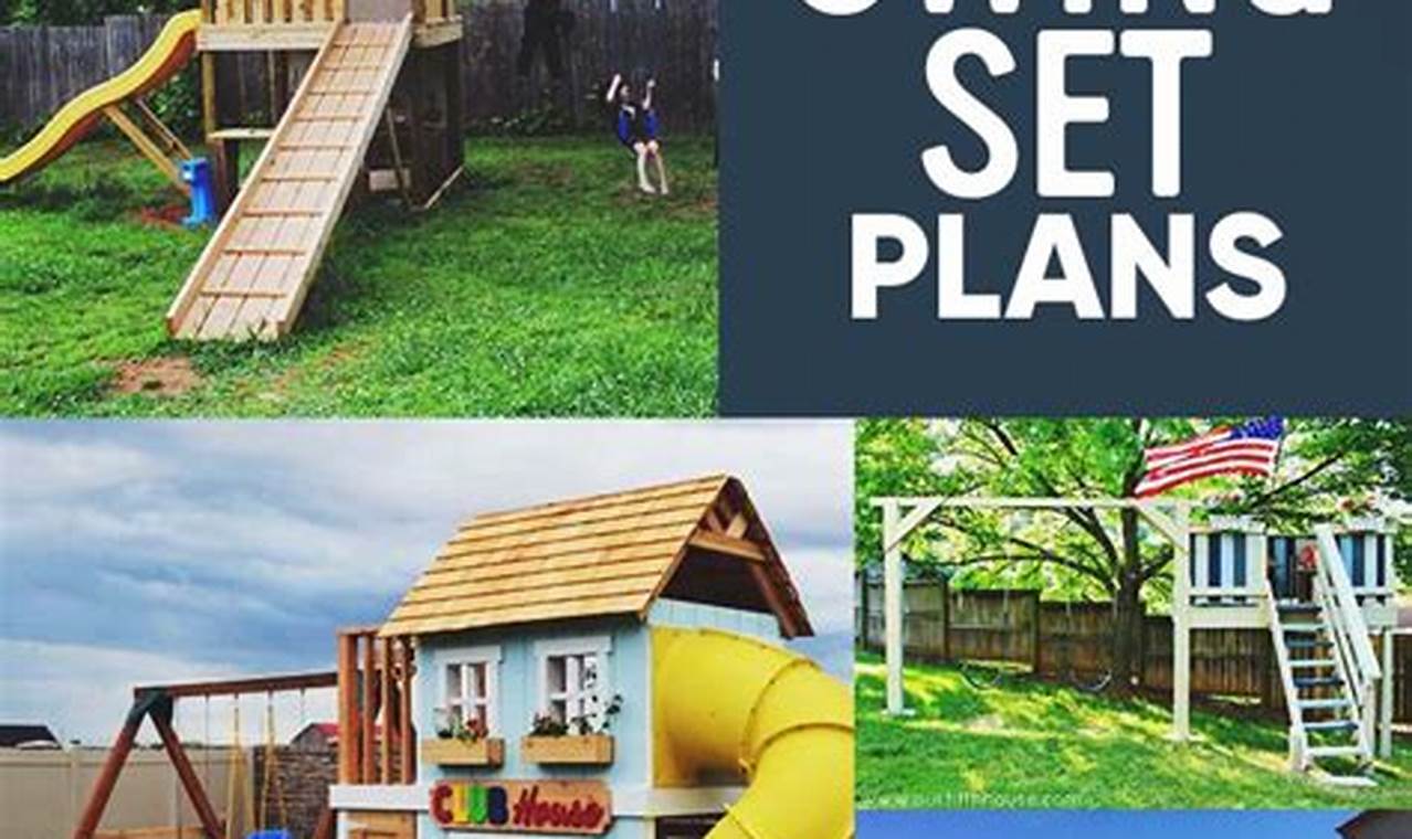 Backyard DIY Swing Set Ideas: Build Your Own! | The DIY Hub: Creative Crafts, Repairs & Life Hacks
