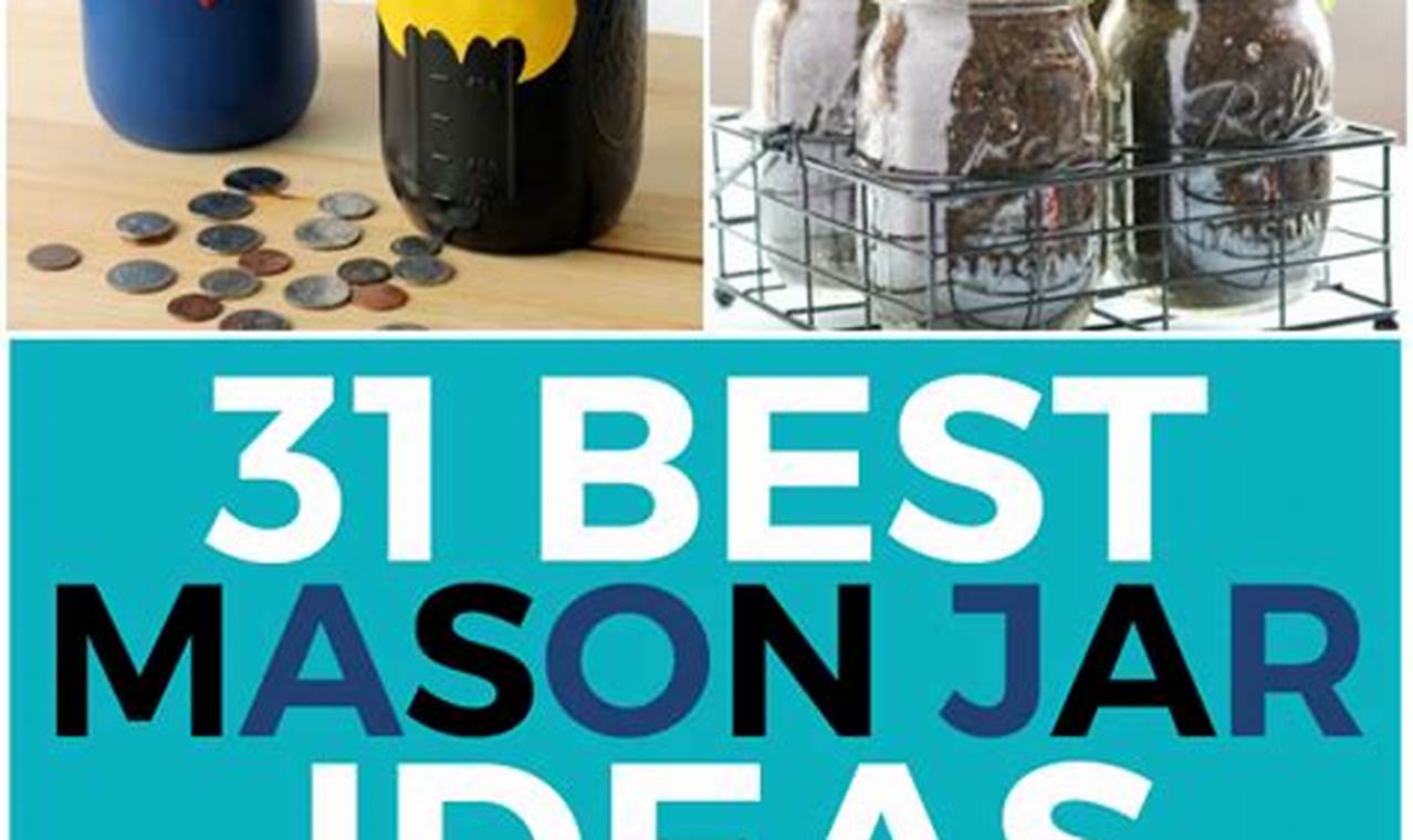 Creative DIY Mason Jar Ideas & Projects The DIY Hub: Creative Crafts, Repairs & Life Hacks Creative DIY Mason Jar Ideas & Projects | The DIY Hub: Creative Crafts, Repairs & Life Hacks