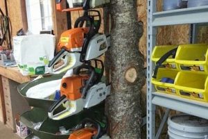 Best DIY Chainsaw Holder Ideas & Plans [Easy!] | The DIY Hub: Creative Crafts, Repairs & Life Hacks