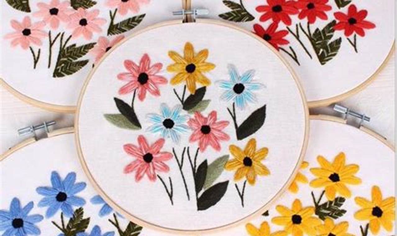 Beginner DIY Embroidery Kit Projects + More! | The DIY Hub: Creative Crafts, Repairs & Life Hacks