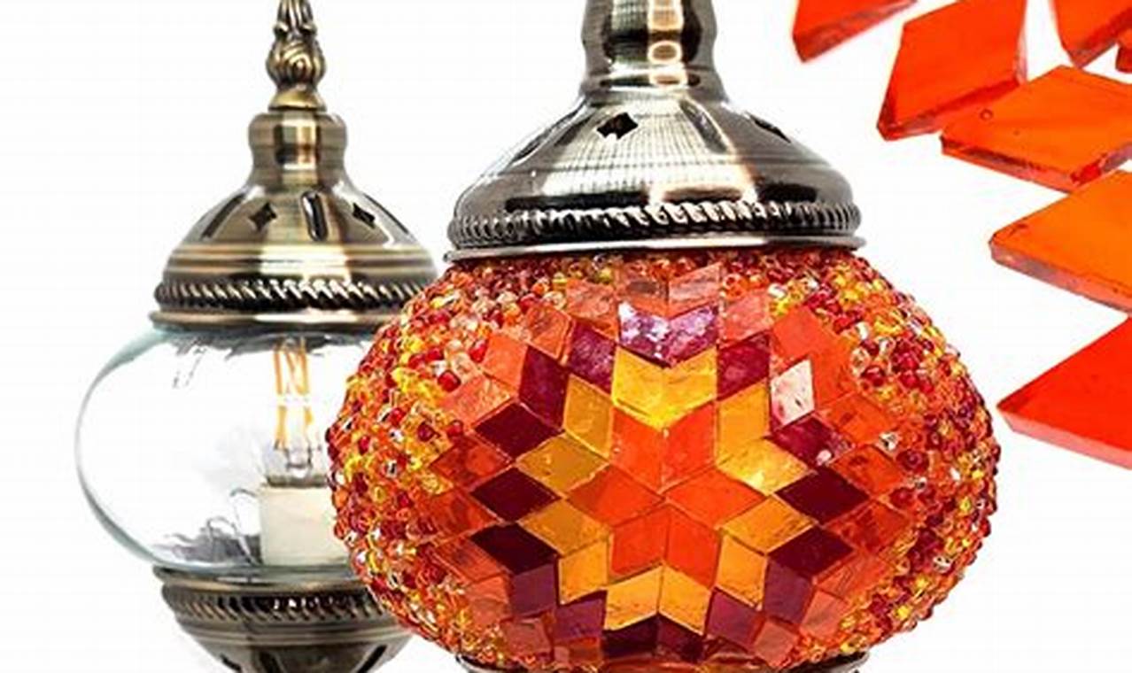 DIY Turkish Lamp Kit: Craft Your Own Exotic Light | The DIY Hub: Creative Crafts, Repairs & Life Hacks