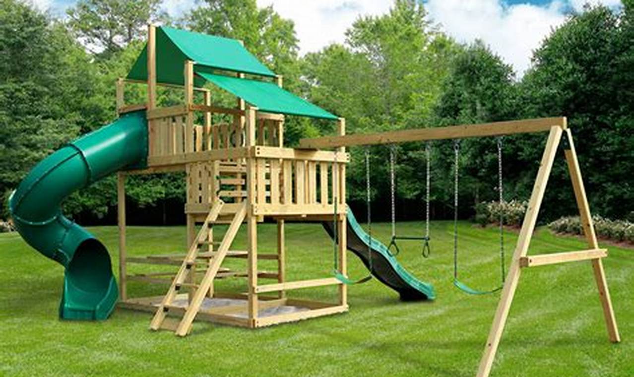 Build-Your-Own DIY Swing Set Kit Fun! | The DIY Hub: Creative Crafts, Repairs & Life Hacks