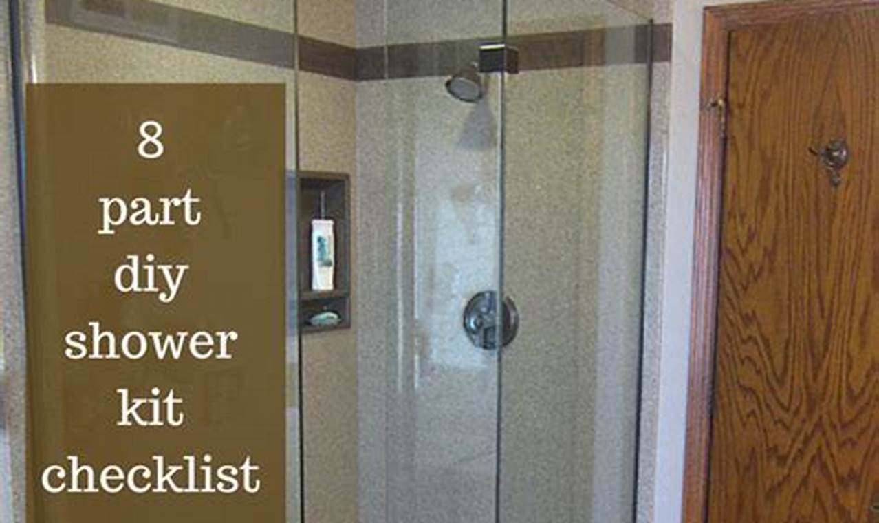 Easy Shower Kits DIY Guide: Your Dream Shower! | The DIY Hub: Creative Crafts, Repairs & Life Hacks