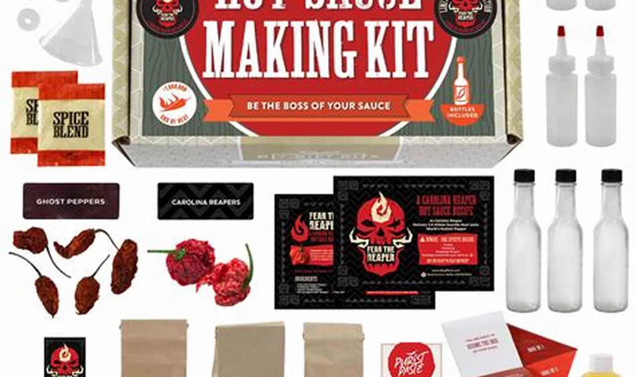 Craft Your Own: Hot Sauce DIY Kit - Spice It Up! The DIY Hub: Creative Crafts, Repairs & Life Hacks Craft Your Own: Hot Sauce DIY Kit - Spice It Up! | The DIY Hub: Creative Crafts, Repairs & Life Hacks