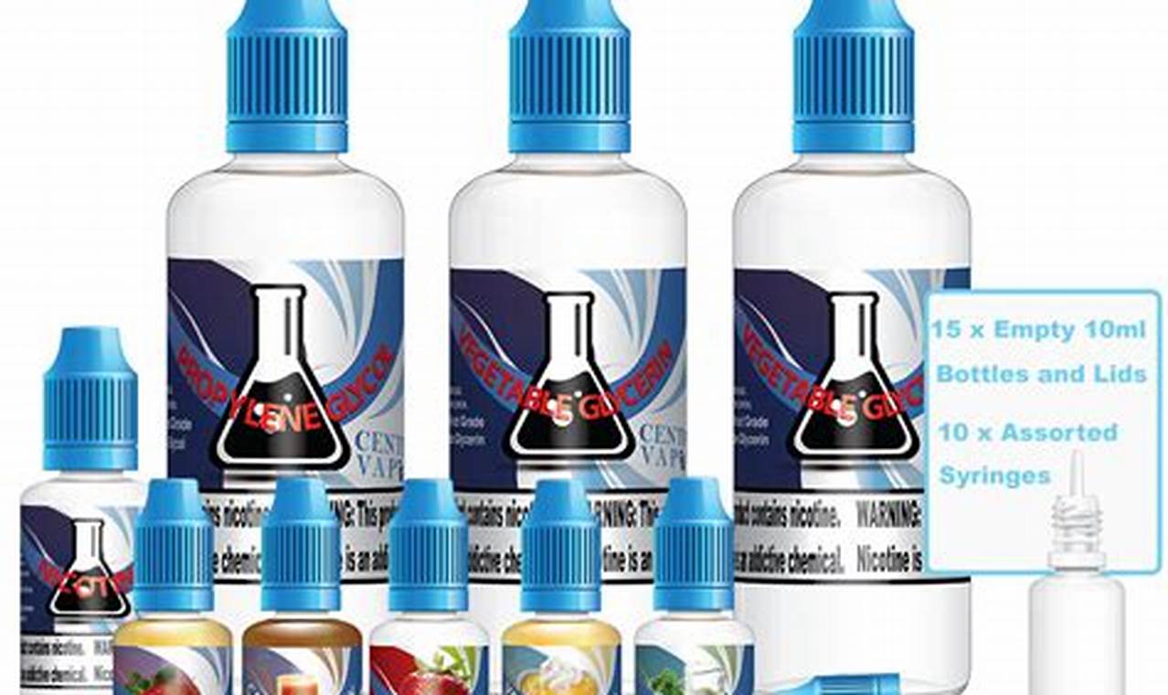 Best DIY Vape Juice Kits: Your Custom E-Liquid | The DIY Hub: Creative Crafts, Repairs & Life Hacks