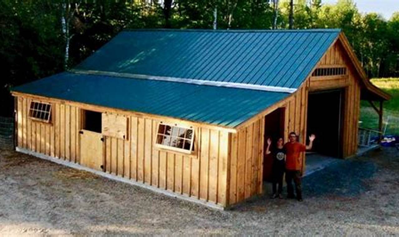 Easy DIY Barn Kits Today: Build Your Barn! | The DIY Hub: Creative Crafts, Repairs & Life Hacks