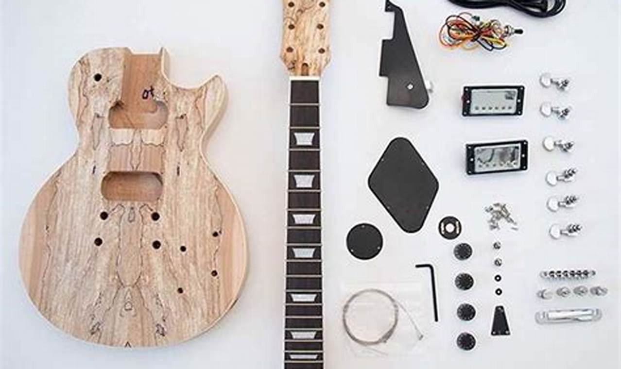 Build Your Dream: Les Paul DIY Kit Creations! | The DIY Hub: Creative Crafts, Repairs & Life Hacks