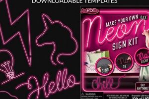 Easy DIY Neon Sign Kit: Light Up Your Life! The DIY Hub: Creative Crafts, Repairs & Life Hacks Easy DIY Neon Sign Kit: Light Up Your Life! | The DIY Hub: Creative Crafts, Repairs & Life Hacks