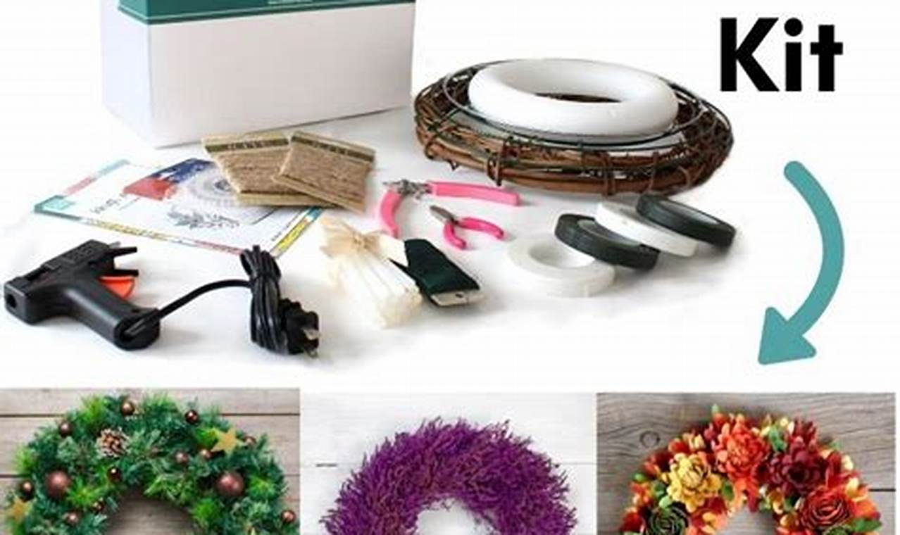 Craft Your Own: DIY Wreath Kit Ideas & More | The DIY Hub: Creative Crafts, Repairs & Life Hacks