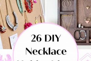 Easy Necklace Rack DIY Ideas: Organize Your Jewelry! The DIY Hub: Creative Crafts, Repairs & Life Hacks Easy Necklace Rack DIY Ideas: Organize Your Jewelry! | The DIY Hub: Creative Crafts, Repairs & Life Hacks