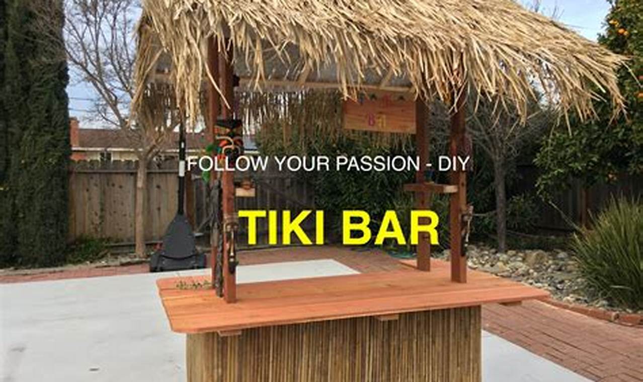 Build Your Escape: DIY Tiki Bar Paradise Plans The DIY Hub: Creative Crafts, Repairs & Life Hacks Build Your Escape: DIY Tiki Bar Paradise Plans | The DIY Hub: Creative Crafts, Repairs & Life Hacks