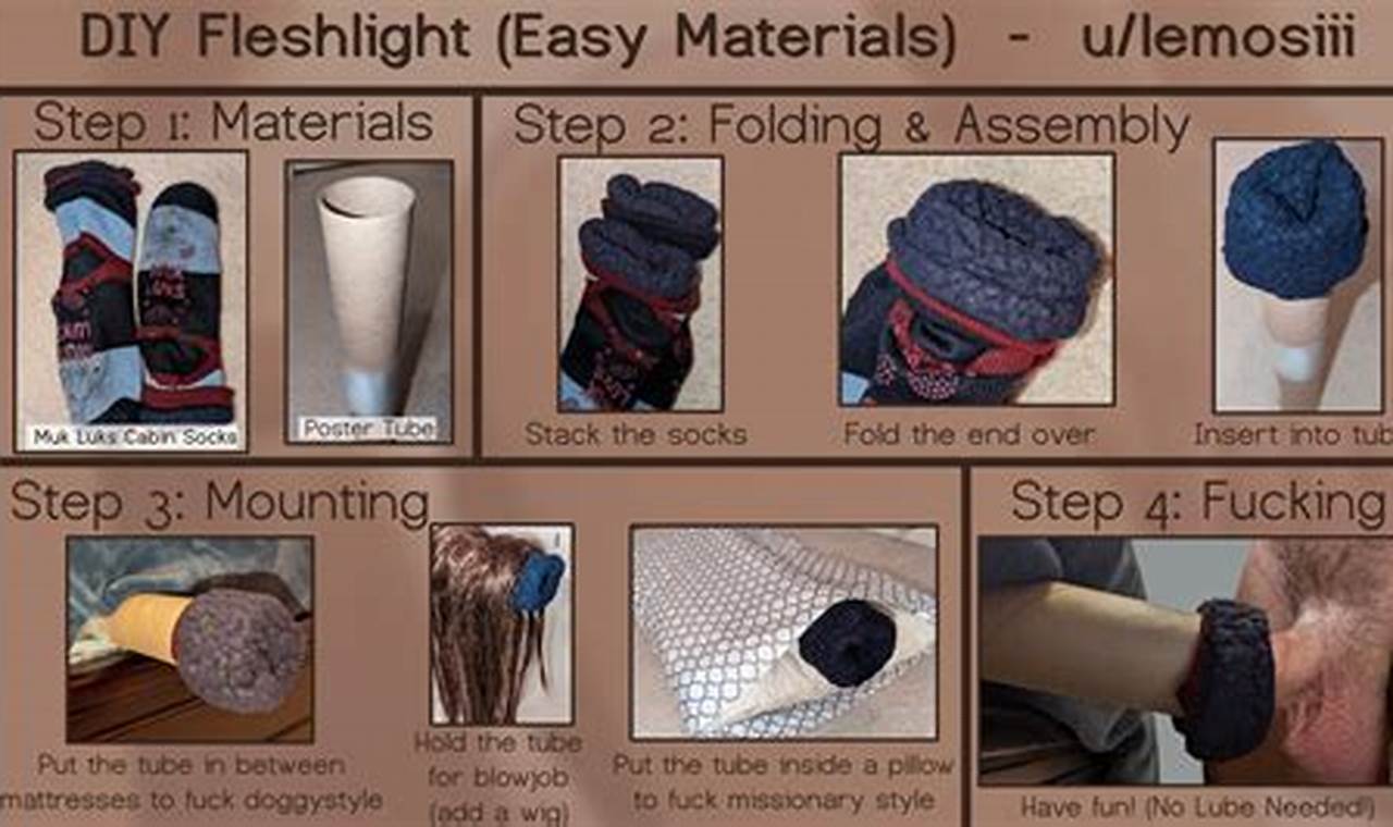 Easy DIY Fleshlight Guide: Make Your Own!