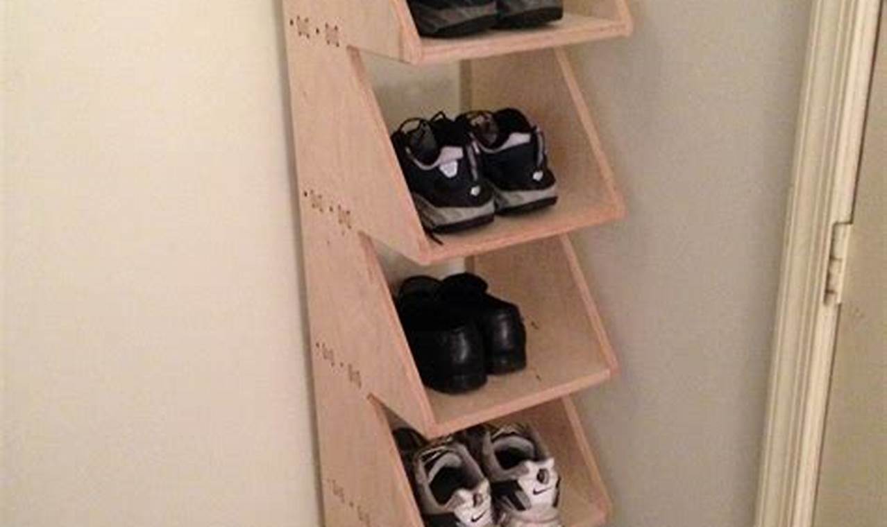Easy Shoe Rack DIY Ideas: Organize Your Shoes Now!
