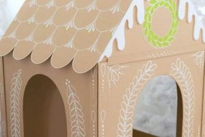 Easy Cardboard Gingerbread House DIY: Holiday Fun! The DIY Hub: Creative Crafts, Repairs & Life Hacks Easy Cardboard Gingerbread House DIY: Holiday Fun! | The DIY Hub: Creative Crafts, Repairs & Life Hacks