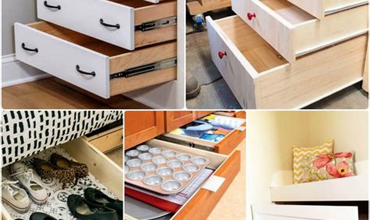 Easy DIY Drawer Ideas: Build Your Own Storage Now!
