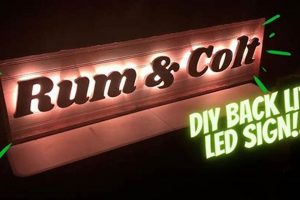 Easy DIY Signage with Lights: Illuminated Signs, Made Simple! The DIY Hub: Creative Crafts, Repairs & Life Hacks Easy DIY Signage with Lights: Illuminated Signs, Made Simple! | The DIY Hub: Creative Crafts, Repairs & Life Hacks