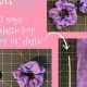 Easy DIY Scrunchie Ideas: Sew Your Own Hair Tie! | The DIY Hub: Creative Crafts, Repairs & Life Hacks