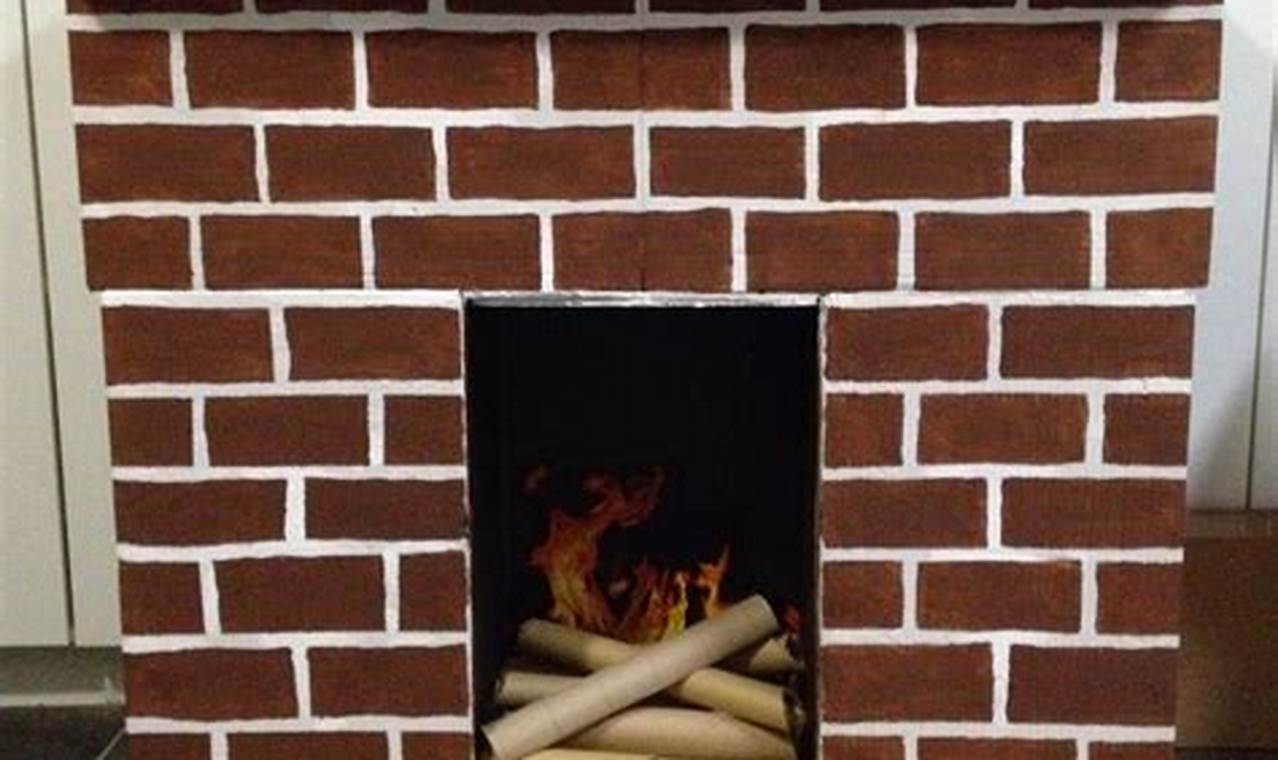 Easy DIY Cardboard Fireplace: Cozy & Chic Decor The DIY Hub: Creative Crafts, Repairs & Life Hacks Easy DIY Cardboard Fireplace: Cozy & Chic Decor | The DIY Hub: Creative Crafts, Repairs & Life Hacks