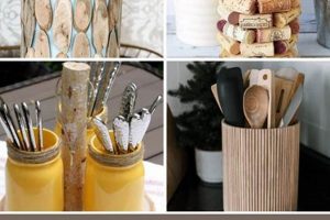 Clever DIY Utensil Holder Ideas You Can Make Now! | The DIY Hub: Creative Crafts, Repairs & Life Hacks
