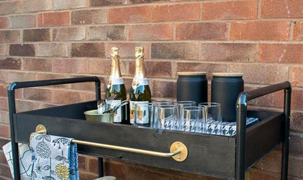 Build Your Own! DIY Bar Cart Ideas & More The DIY Hub: Creative Crafts, Repairs & Life Hacks Build Your Own! DIY Bar Cart Ideas & More | The DIY Hub: Creative Crafts, Repairs & Life Hacks
