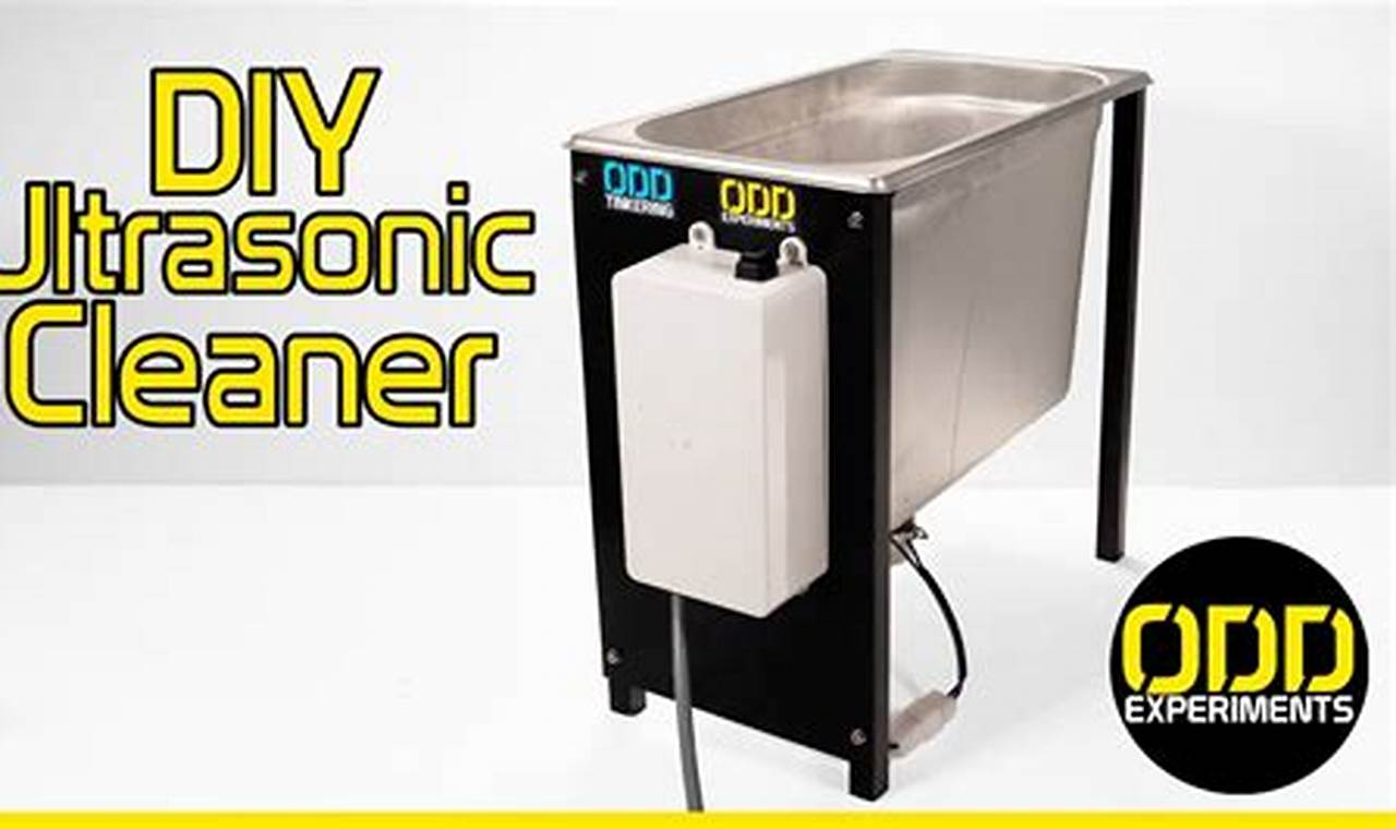 Build Your Own! DIY Ultrasonic Cleaner Guide | The DIY Hub: Creative Crafts, Repairs & Life Hacks