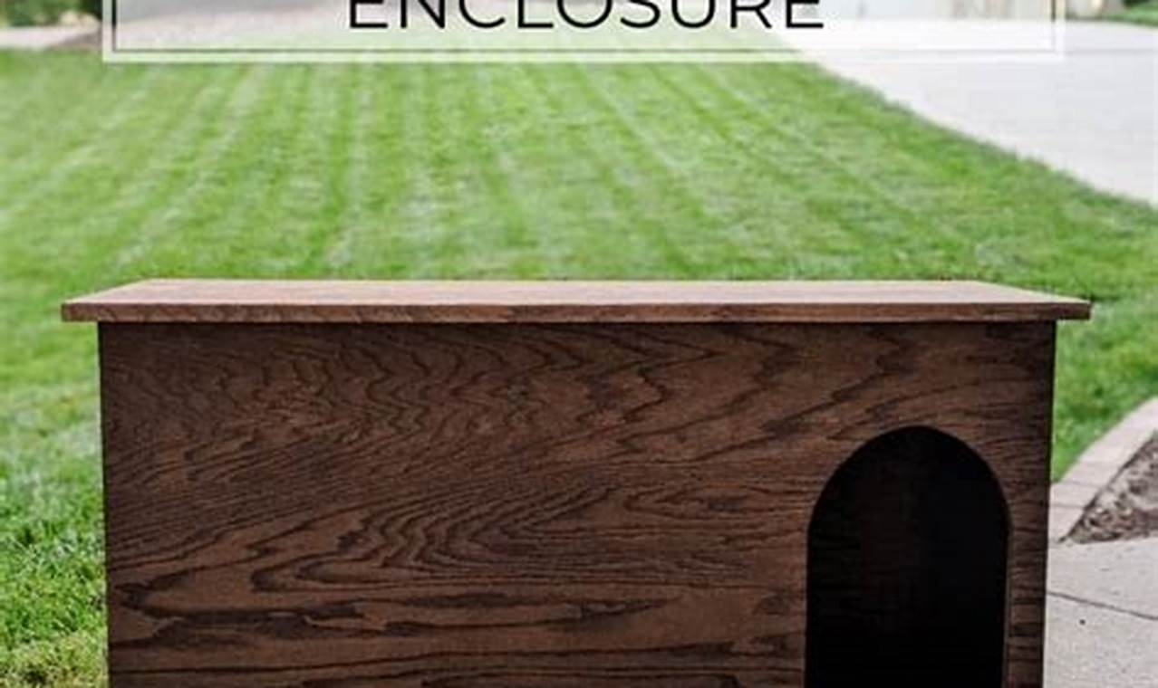 Build a Better: DIY Litter Box Enclosure Project!