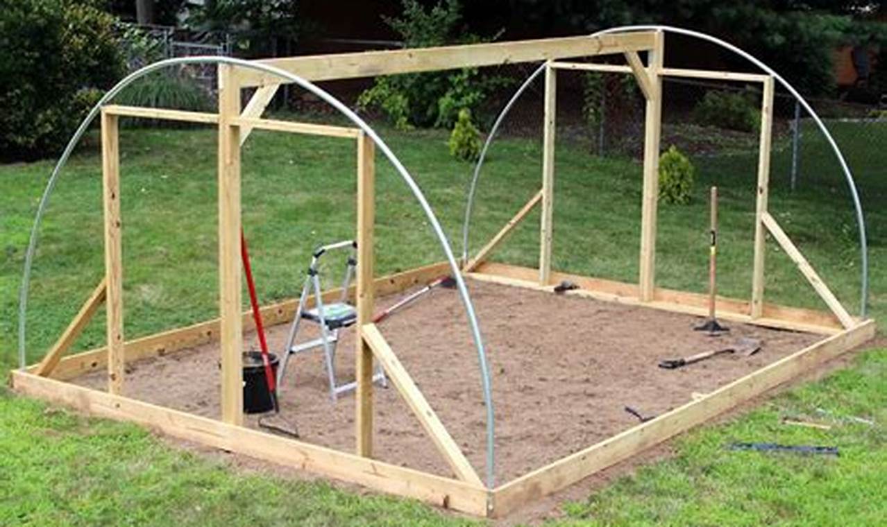 Easy DIY Hoop House Guide: Build Yours Today! | The DIY Hub: Creative Crafts, Repairs & Life Hacks
