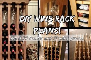 Build a Perfect DIY Wine Shelf + Ideas & Tips! | The DIY Hub: Creative Crafts, Repairs & Life Hacks