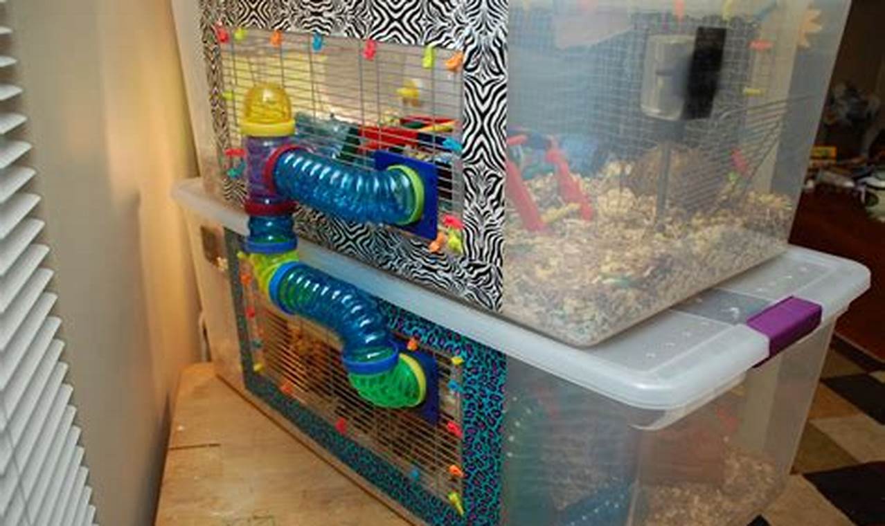 Build a Better DIY Hamster Cage: Ideas & More! | The DIY Hub: Creative Crafts, Repairs & Life Hacks