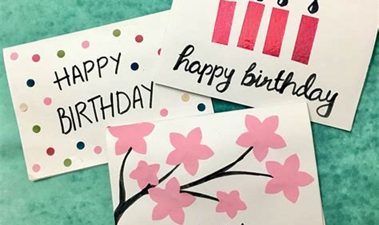 Easy Birthday Greeting Cards DIY: Craft & Celebrate! The DIY Hub: Creative Crafts, Repairs & Life Hacks Easy Birthday Greeting Cards DIY: Craft & Celebrate! | The DIY Hub: Creative Crafts, Repairs & Life Hacks