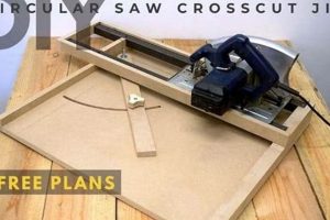 DIY Build: Circular Saw Crosscut Jig PDF Plans [Free] | The DIY Hub: Creative Crafts, Repairs & Life Hacks