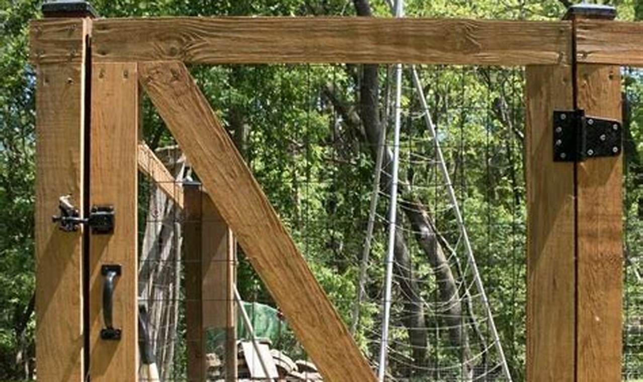 Build Your Own DIY Fence Gate: Plans & Ideas The DIY Hub: Creative Crafts, Repairs & Life Hacks Build Your Own DIY Fence Gate: Plans & Ideas | The DIY Hub: Creative Crafts, Repairs & Life Hacks