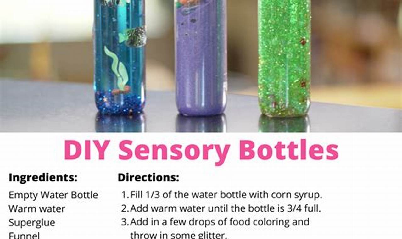 Easy DIY Sensory Bottles: Calm & Fun | The DIY Hub: Creative Crafts, Repairs & Life Hacks