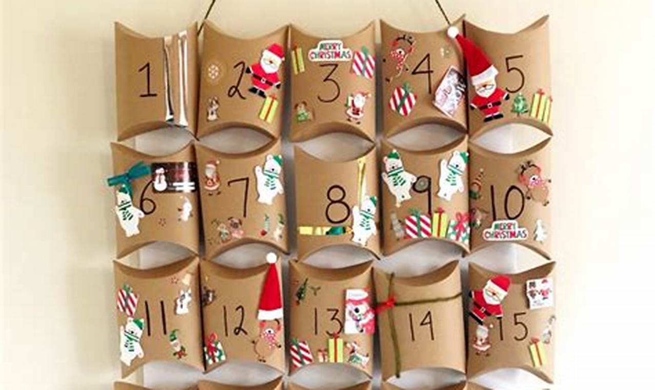Easy Advent Calendar DIY Ideas: Craft Your Christmas! | The DIY Hub: Creative Crafts, Repairs & Life Hacks