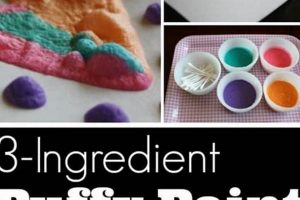 Easy DIY Puffy Paint Recipe: Fun & Puffy Art | The DIY Hub: Creative Crafts, Repairs & Life Hacks