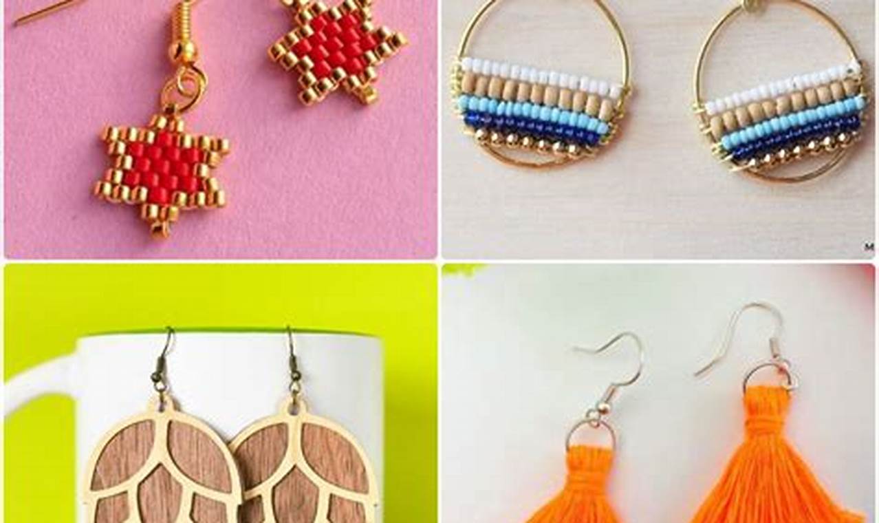 Easy DIY Earrings: Craft Your Style! | The DIY Hub: Creative Crafts, Repairs & Life Hacks