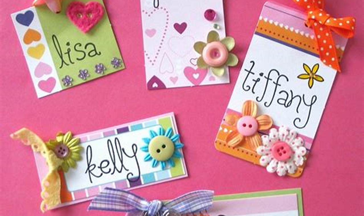 Easy DIY Name Tags: Ideas & Personalization Tips | The DIY Hub: Creative Crafts, Repairs & Life Hacks